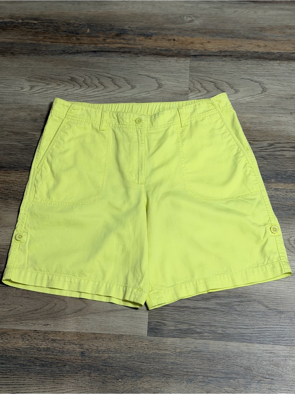 Talbots Bright Yellow Bermuda Shorts